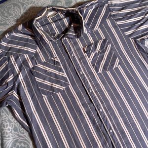 Vintage Express riders men’s button down